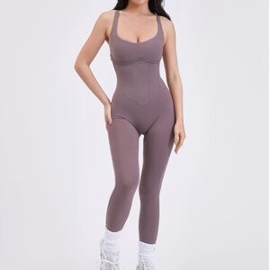 BuffBunny Mocha Berry Bodysuit